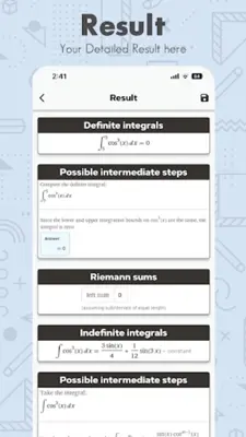 Integral Calculator with Steps android App screenshot 1