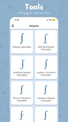 Integral Calculator with Steps android App screenshot 2